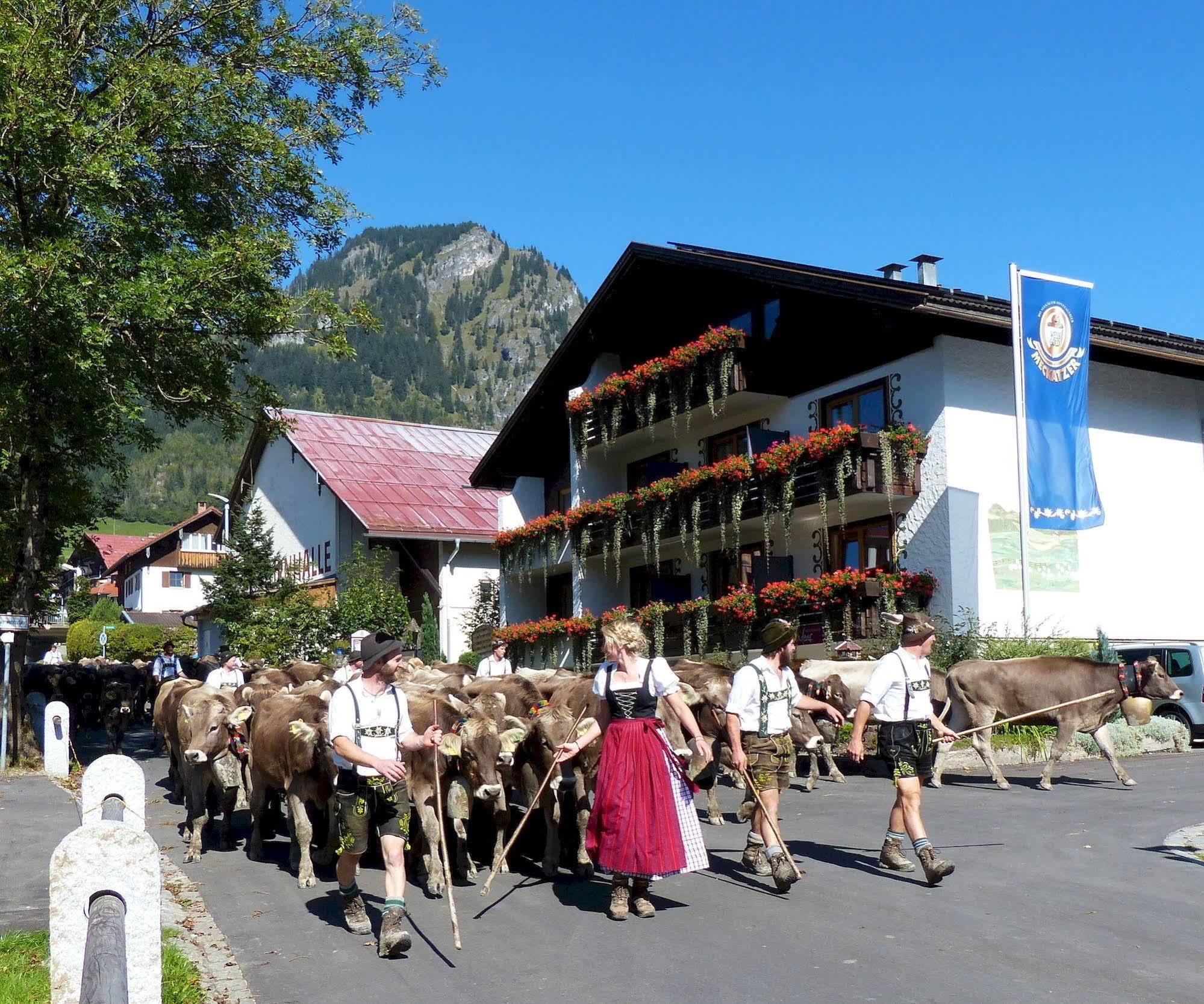 Hotel Restaurant Amadeus - Inclusive Skipass Und Vieles Mehr Bad Hindelang Exteriör bild